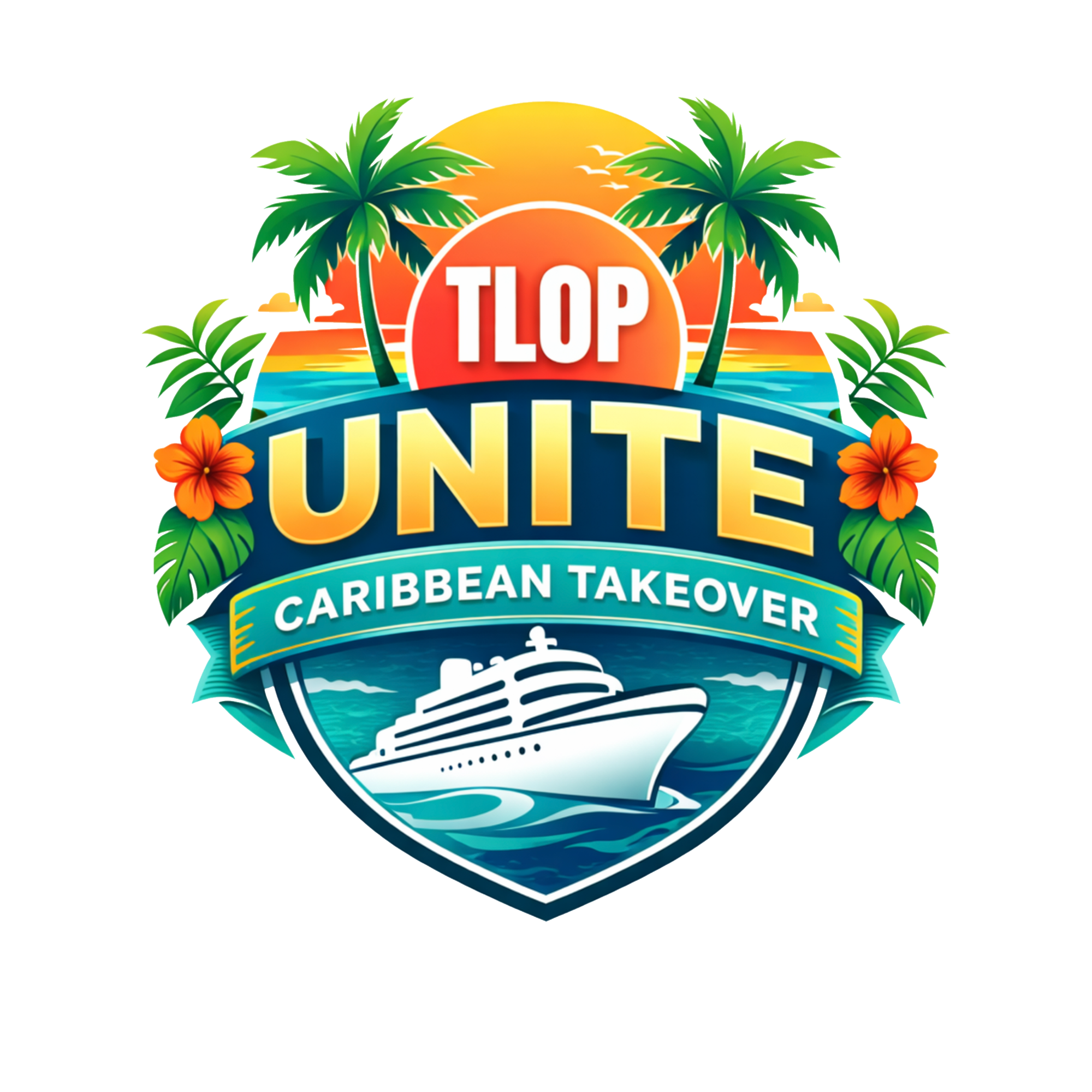 TLOP UNITE Caribbean Takeover Logo